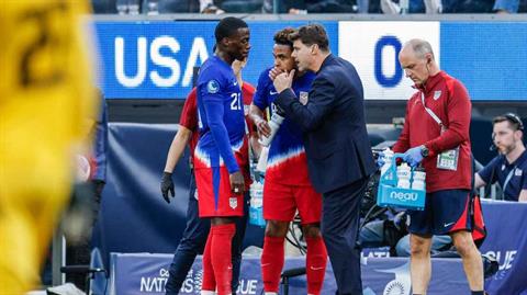 Pochettino thất vọng sau trận thua sốc của tuyển Mỹ trước Panama