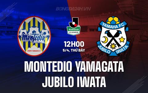 Nhận định Montedio Yamagata vs Jubilo Iwata 12h00 ngày 5/4 (Hạng 2 Nhật Bản 2025)