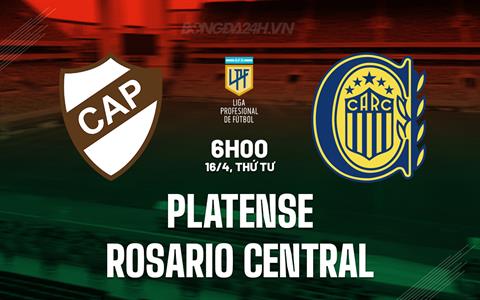Nhận định Platense vs Rosario Central 6h00 ngày 16/4 (VĐQG Argentina 2025)