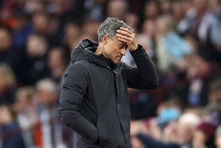 Luis Enrique: PSG chưa từng bị lép vế như vậy