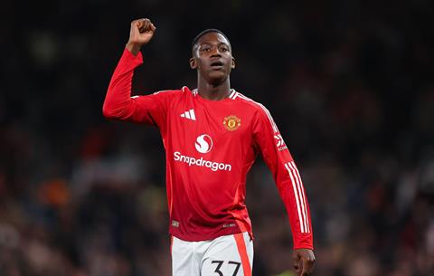 Tottenham nhòm ngó Kobbie Mainoo của Man United