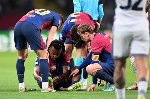 Barcelona nhận tin dữ của Jules Kounde sau trận hòa Inter