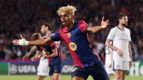Lamine Yamal xô đổ kỷ lục của Kylian Mbappe ở Champions League