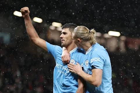 Man City đón tin vui từ Rodri, Erling Haaland