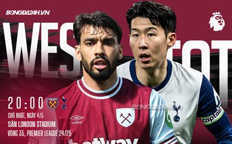 Nhận định West Ham vs Tottenham (20h00 ngày 4/5): Derby cởi mở