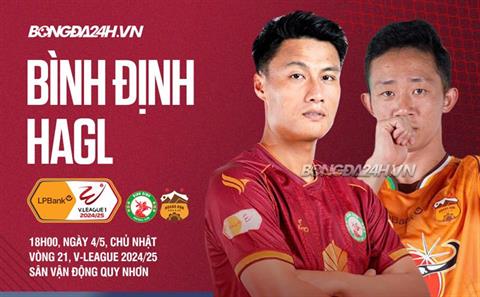 Nhận định Bình Định vs HAGL (18h00 ngày 4/5): Quyết đấu vì suất trụ hạng