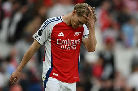 Martin Odegaard nói gì sau trận thua Bournemouth?