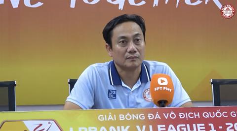 HLV CLB TP.HCM ngỡ ngàng với chiến thắng trước Thanh Hoá