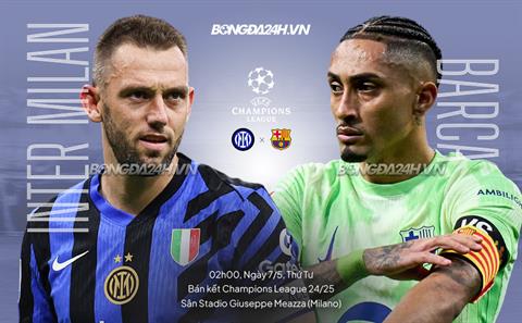 Nhận định Inter Milan vs Barcelona (02h00 ngày 7/5): Đo lường bản lĩnh