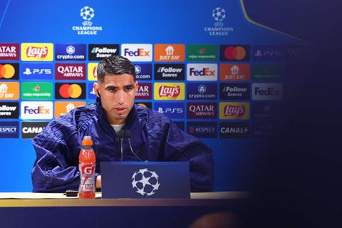Hakimi không ngại áp lực ở trận đấu với Arsenal