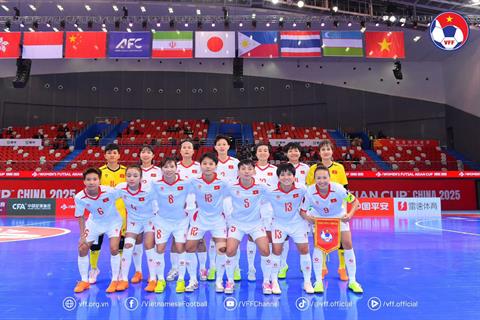 ĐT Futsal nữ Việt Nam nhận thưởng lớn sau khi giành vé dự tứ kết giải châu Á