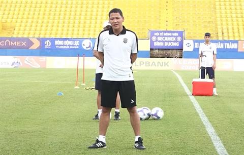 HLV Anh Đức đặt tham vọng lớn cùng Bình Dương