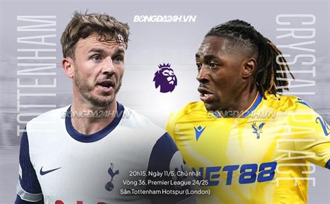 Nhận định Tottenham vs Crystal Palace (20h15 ngày 11/5): Nguy cơ sảy chân