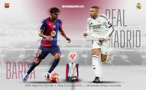 Nhận định Barca vs Real (21h15 ngày 11/5): Thất bại thứ 4 liên tiếp cho Los Blancos?