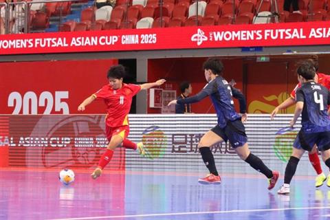 ĐT futsal nữ Việt Nam dừng bước tại giải vô địch châu Á 2025