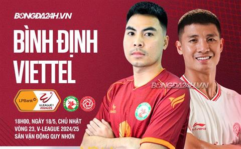 Nhận định Bình Định vs Viettel (18h00 ngày 18/5): Mệnh lệnh phải thắng