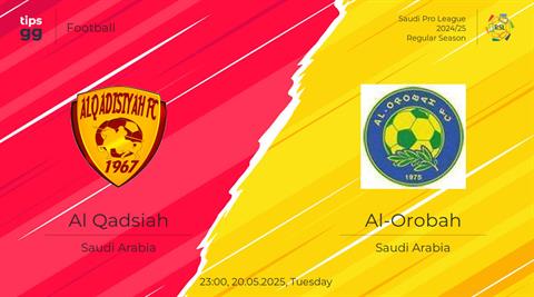 Phân tích, dự đoán phạt góc hiệp 1 trận đấu Al Qadsiah vs Al Orobah (23h00 ngày 20/5)