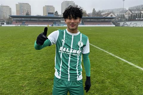 Tiền đạo Việt kiều Bùi Alex lần đầu góp mặt tại U22 Việt Nam