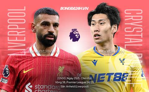 Nhận định Liverpool vs Crystal Palace (22h00 ngày 25/5): Không dễ thắng cách biệt