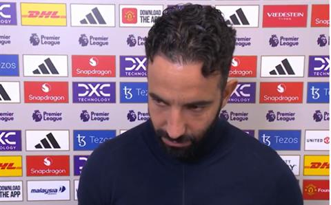 VIDEO: HLV Ruben Amorim lên tiếng xin lỗi NHM MU 