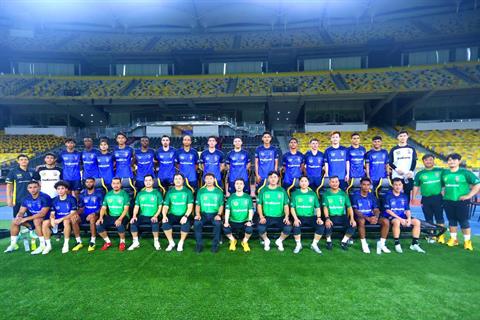 Hình ảnh đầu tiên của ĐT ASEAN All-Stars trước màn so tài MU