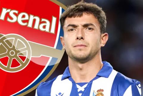 Martin Zubimendi chuẩn bị kiểm tra y tế tại Arsenal