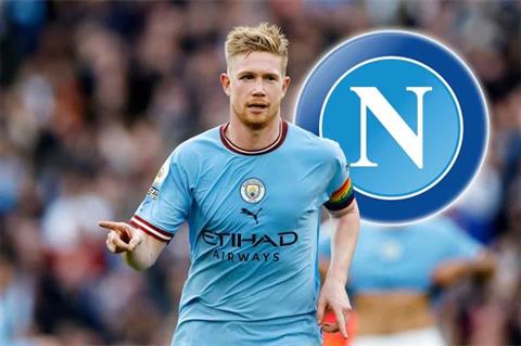 Kevin De Bruyne chuẩn bị kiểm tra y tế tại Napoli