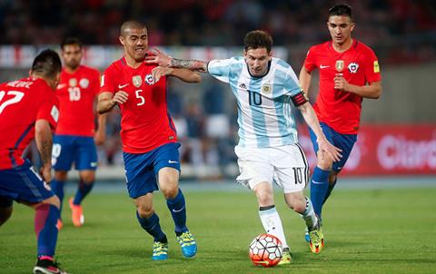 Thành tích của Lionel Messi trước Chile ra sao?