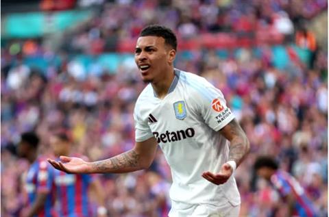 Arsenal nhắm Morgan Rogers thay Leroy Sane
