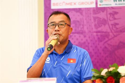 HLV Nhật Bản: Mục tiêu của U19 nữ Việt Nam là vô địch