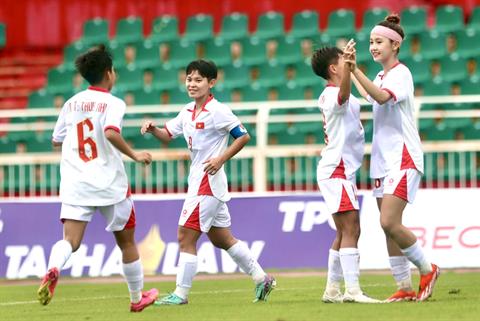 U19 nữ Việt Nam tranh vé vào chung kết với Indonesia