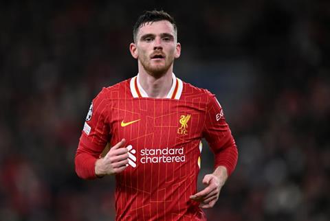 Atletico Madrid biến Andy Robertson trở thành mục tiêu số 1