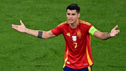 Alvaro Morata từng muốn giả chấn thương để tránh dự Euro 2024