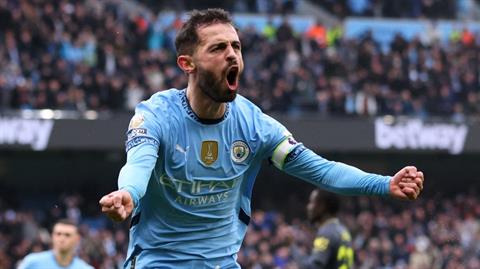 Bernardo Silva được bổ nhiệm làm đội trưởng mới của Man City