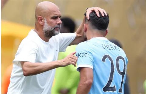 Pep Guardiola lên tiếng về màn ra mắt của Rayan Cherki