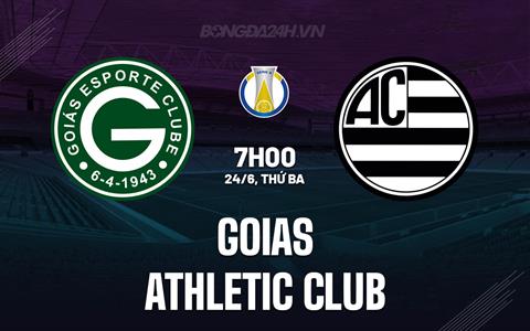 Nhận định Goias vs Athletic Club 7h00 ngày 24/6 (Hạng 2 Brazil 2025)