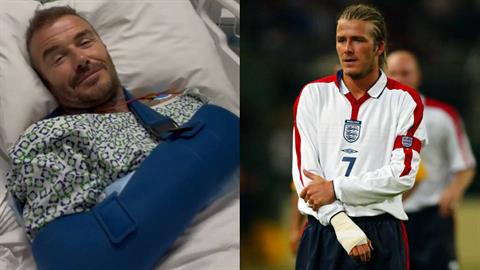 David Beckham phẫu thuật chấn thương cổ tay sau hơn 20 năm chịu đựng đau đớn