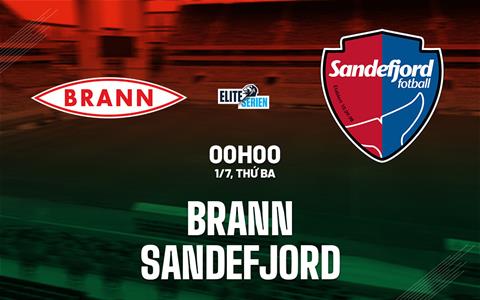 Nhận định bóng đá Brann vs Sandefjord 0h00 ngày 1/7 (VĐQG Na Uy 2025)