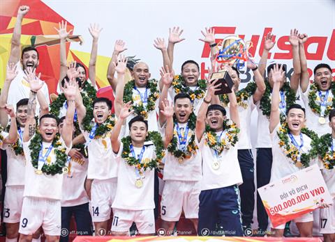 Thái Sơn Nam lập kỷ lục khó tin ở giải futsal Vô địch quốc gia 