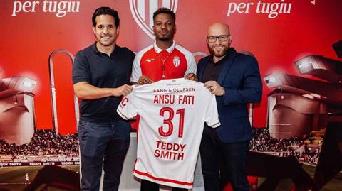Ansu Fati chính thức cập bến Monaco theo dạng cho mượn