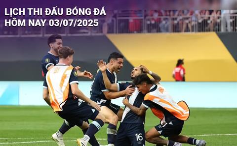 Lịch thi đấu, trực tiếp bóng đá hôm nay 3/7/2025: Mỹ vs Guatemala