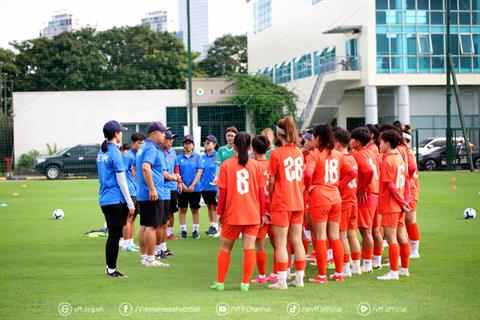 U20 nữ Việt Nam bước vào buổi tập đầu tiên, hướng đến giải châu Á