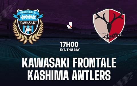 Nhận định Kawasaki Frontale vs Kashima Antlers 17h00 ngày 5/7 (VĐQG Nhật Bản 2025)