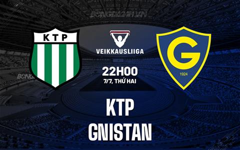 Nhận định bóng đá KTP vs Gnistan 22h00 ngày 7/7 (VĐQG Phần Lan 2025)