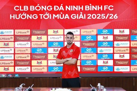Tân binh CLB Ninh Binh háo hức chờ đón thử thách tại Việt Nam