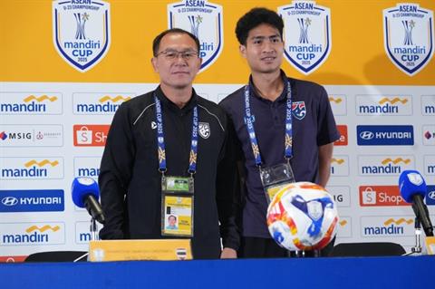 HLV trưởng U23 Thái Lan: “Chúng tôi đến đây để giành chức vô địch”