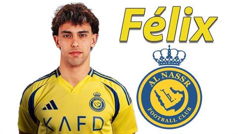 Nóng: Joao Felix trở thành đồng đội của Ronaldo ở Al Nassr