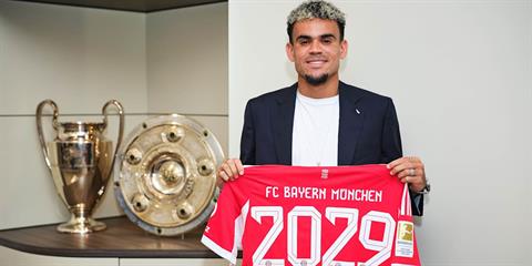 Luis Diaz gia nhập Bayern Munich với giá 75 triệu euro