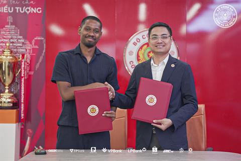 Cao Pendant Quang Vinh gắn bó với Công an Hà Nội đến năm 2028