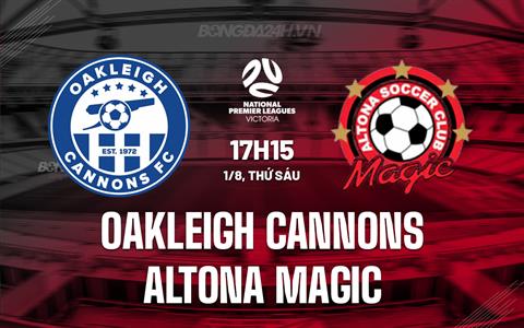 Nhận định Oakleigh Cannons vs Altona Magic 17h15 ngày 1/8 (VĐ bang Victoria 2025)